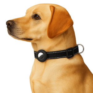 Airtag Dog Collar Holder – Soft Silicone Case for Apple Airtag, Fits Dog & Cat Collars